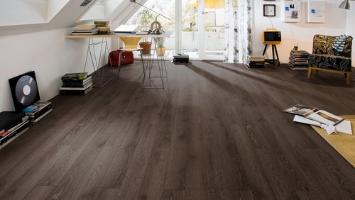 CHENE FONCE CERUSE LOFT GO-4 (TRITTY100LOFT) SOL STRATIFIE - Parkett.fr