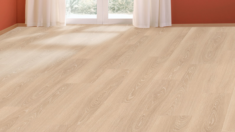 Sol stratifi� : CHENE CREME CERUSE PLANCHE LARGE (TRITTY100TC) SOL STRATIFIE - Parkett.fr