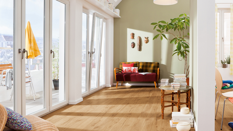 Sol stratifi� : CHENE ALPIN NATURE AUTHENTIQUE MAT LOFT 4V (TRITTY100) SOL STRATIFIE - Parkett.fr