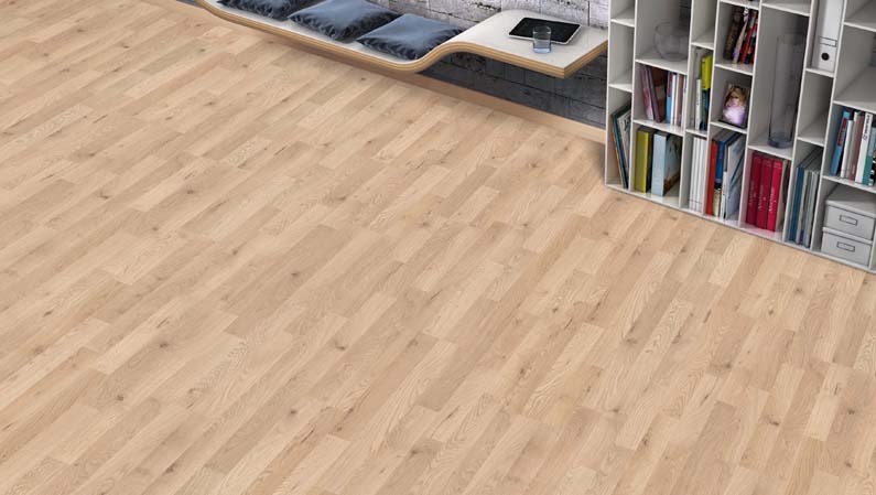 Sol stratifi� : CHENE VERT AUTHENTIQUE MAT 3 FRISES (TRITTY75) SOL STRATIFIE - Parkett.fr