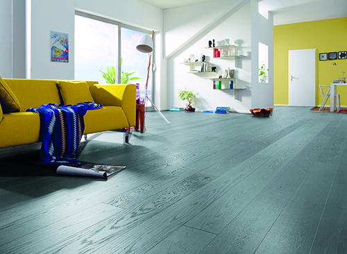 Parquet flottant chêne huile - Chêne multiply rustique huilé gris kilauea - 145x14.2x1820