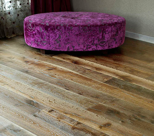Parquet flottant chêne huile - Ch?ne multiply rustique huil? river rhine- 190x22x1820x6mm de vrai bois