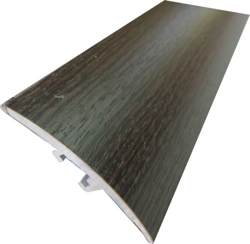 P-Barre de seuil jonction couleur noire WENGE (45238) 0.93m - discount-parquet.fr