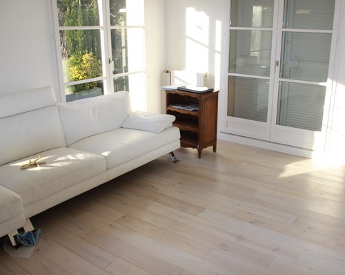CHENE MASSIF  RUSTICA BLANC HUILE  120 X 15mm 