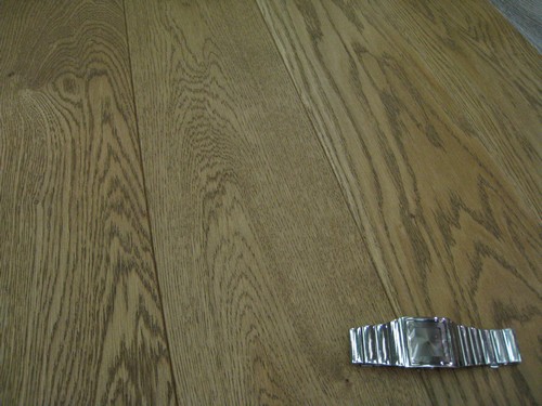 CHENE MASSIF RUSTICA PLUS HUILE BROSSE MARRON GLACE 150x15mm  