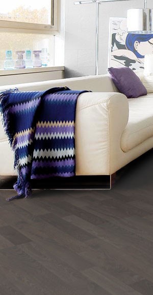 Parquet flottant chêne huile - Chêne contrecolle monolame brossé huilé gris 860x95x13.5mm +lot