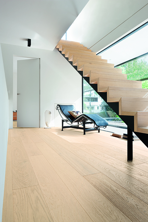 Parquet flottant chêne huile - <br />
chene contrecolle huile brosse authentique murano 192x15x4mm