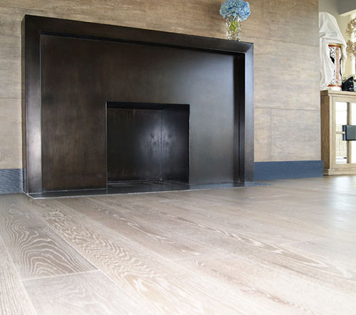 Parquet flottant chêne huile - Chêne multiply rustique cerusé blanc brossé huilé 180x20x6mm de bois noble