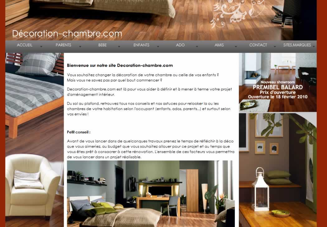 Retrouvez nos conseils de D&eacute;coration et  nos astuces pour relooker vos Chambres