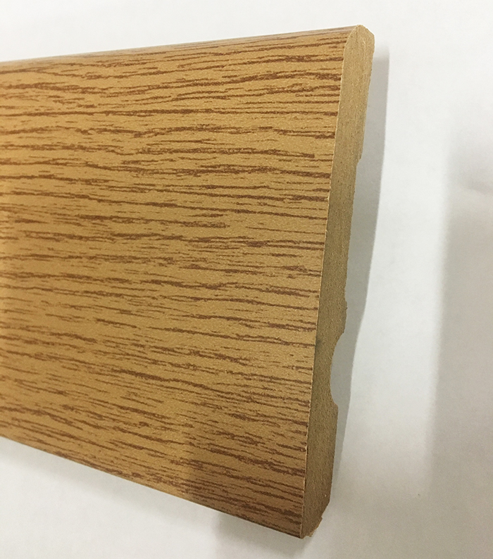 PLINTHE MDF FINITION chêne MIEL 100x15 (0620) - Parkett.fr