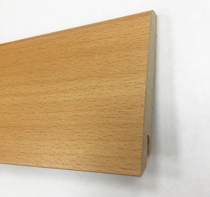 PLINTHE MDF HETRE 80x15 DINACHOC P805 - Certifié PEFC 70%