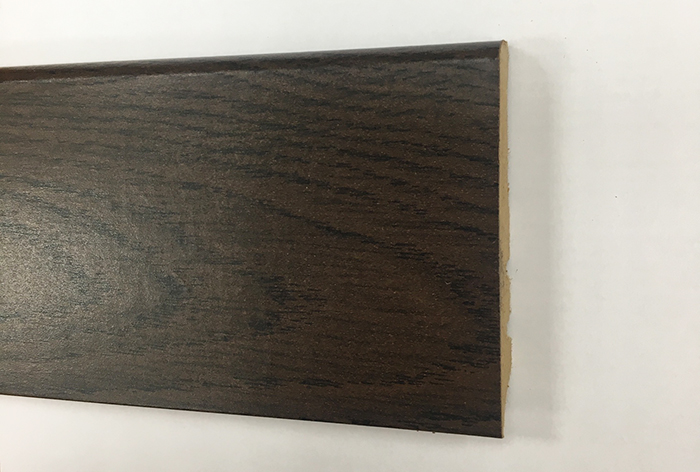 PLINTHE MDF FINITION WENGE 80X15 (1001)  - Parkett.fr