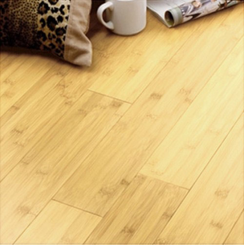 Parquet bambou massif - Bambou massif verni horizontal naturel clair 96x15x960mm