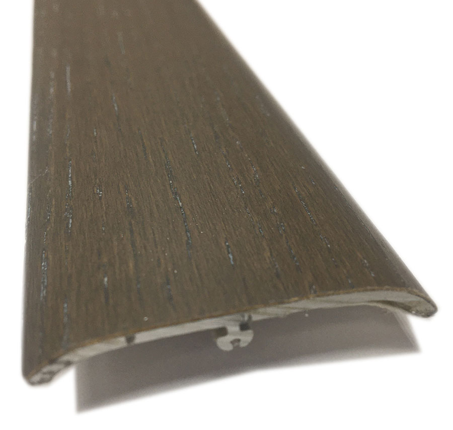 BARRE DE SEUIL 3en1 48.5x900x0-27 GRIS FONCE FUME