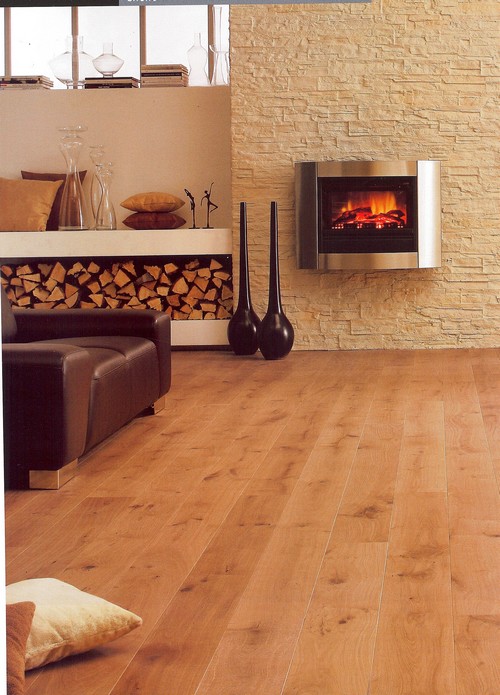 Plancher massif chêne long  xxl - Chêne massif brut rustic 175x21mm go4 2150mm préponcé +