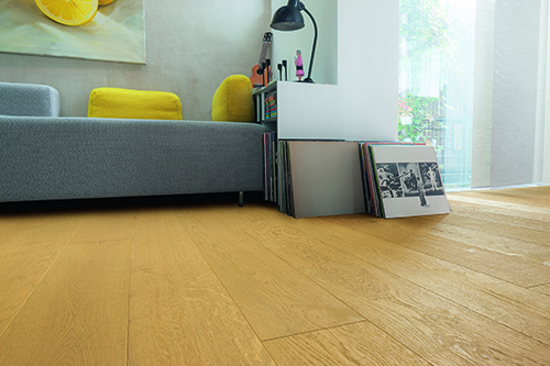 Lots Fin De Série Parquet - CHEN39256 - Chene massif verni brosse angelic naturel pr 120x14mm- certifié fsc 100 % - lot de 3.02m²