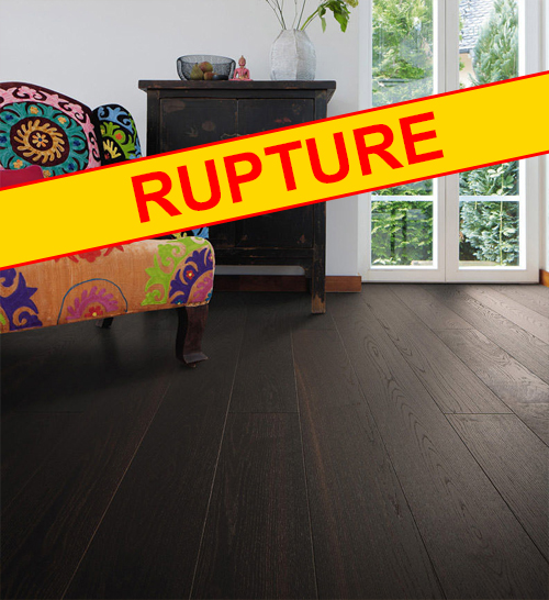 Parquet Flottant Chêne Verni - CHENF3651 - Chene blackstain contrecolle monolame verni brosse 140x13.5x610-1220mm go2