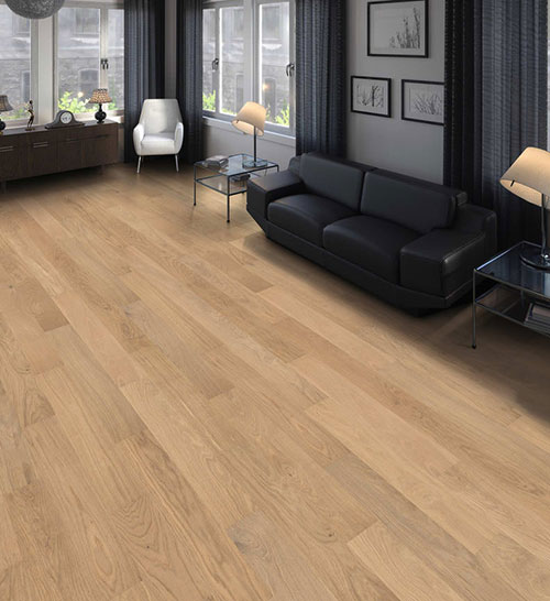 Parquet Flottant Chêne Verni - DABRF280152 - Baton rompu chene contrecolle decoart blanchi authentique huile brosse 120x10 l1000<br />
(compatible avec sol rafraîchissant) - certifié pefc 70%