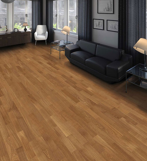 Parquet Flottant Chêne Huilé - DABRF280174 - Baton rompu chene contrecolle decoart pr huile brosse 70mmx10mm l490mm<br />
(compatible avec sol rafraîchissant) - certifié pefc 70%