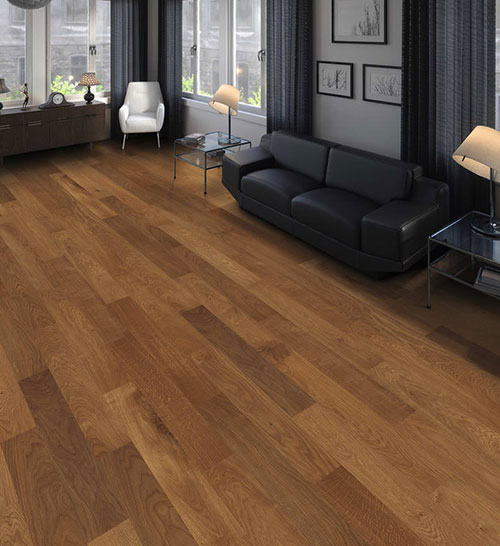 Parquet Flottant Chêne Huilé - DABRF280180 - Baton rompu chene contrecolle decoart fume authentique huile 120x10 l1000<br />
(compatible avec sol rafraîchissant) - certifié pefc 70%