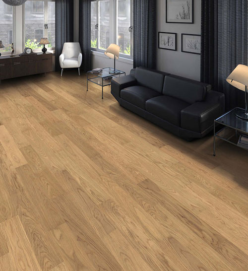 Parquet Flottant Chêne Verni - DABRF380154 - Baton rompu chene contrecolle decoart authentique verni invisible lisse 120x10mm (compatible avec sol rafraîchissant) - certifié pefc 70%