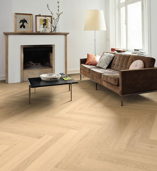 Parquet Flottant Chêne Verni - DABRF386374 - Baton rompu chene contrecolle decoart invisible authentique verni brosse 120mmx10mm l1000mm<br />
(compatible avec sol rafraîchissant) - certifié pefc 70%