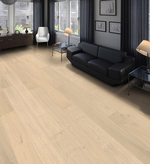 Parquet Flottant Chêne Huilé - DACHF38000 - Parquet chene contrecolle decoart authentique verni blanchi brosse planche large 180x11mm - gamme boston - 5g -<br />
certifié pefc 70%