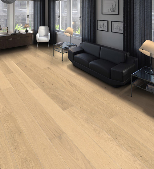 Parquet Flottant Chêne Huilé - DACHF38002 - Parquet chene contrecolle decoart authentique verni invisible brosse planche large 180x11mm - gamme boston - 5g -<br />
certifié pefc 70%