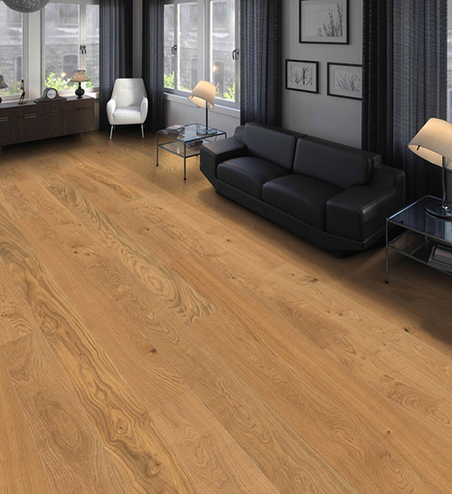 Parquet Flottant Chêne Huilé - DACHF38004 - Parquet chene contrecolle decoart authentique verni brosse planche large 180x11mm - gamme boston - 5g -<br />
- certifié pefc 70%