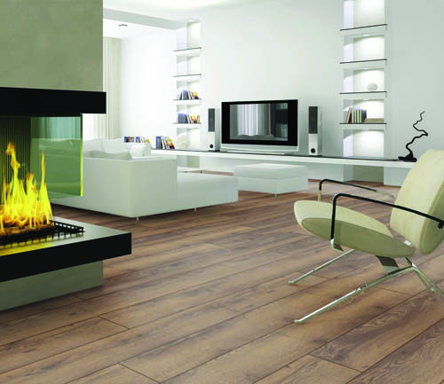 CHENE STRATIFIE DECOART MONTAGNE BRUN - GAMME AMSTERDAM - 1845mmX244mmX10mm - Certifié FSC Mix Credit - discount-parquet.fr