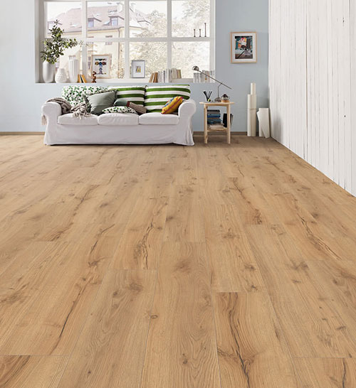 Parquet Stratifié Décoart Syracuse Campus 4v - DASTR32063 - Sol stratifie decoart chene alpin nature authentic mat planche xl - syracuse