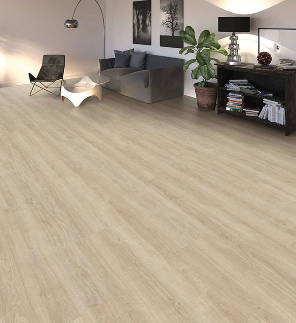 Dastr41518 - sol stratifie decoart chêne eleganza blanc crème authentic ...