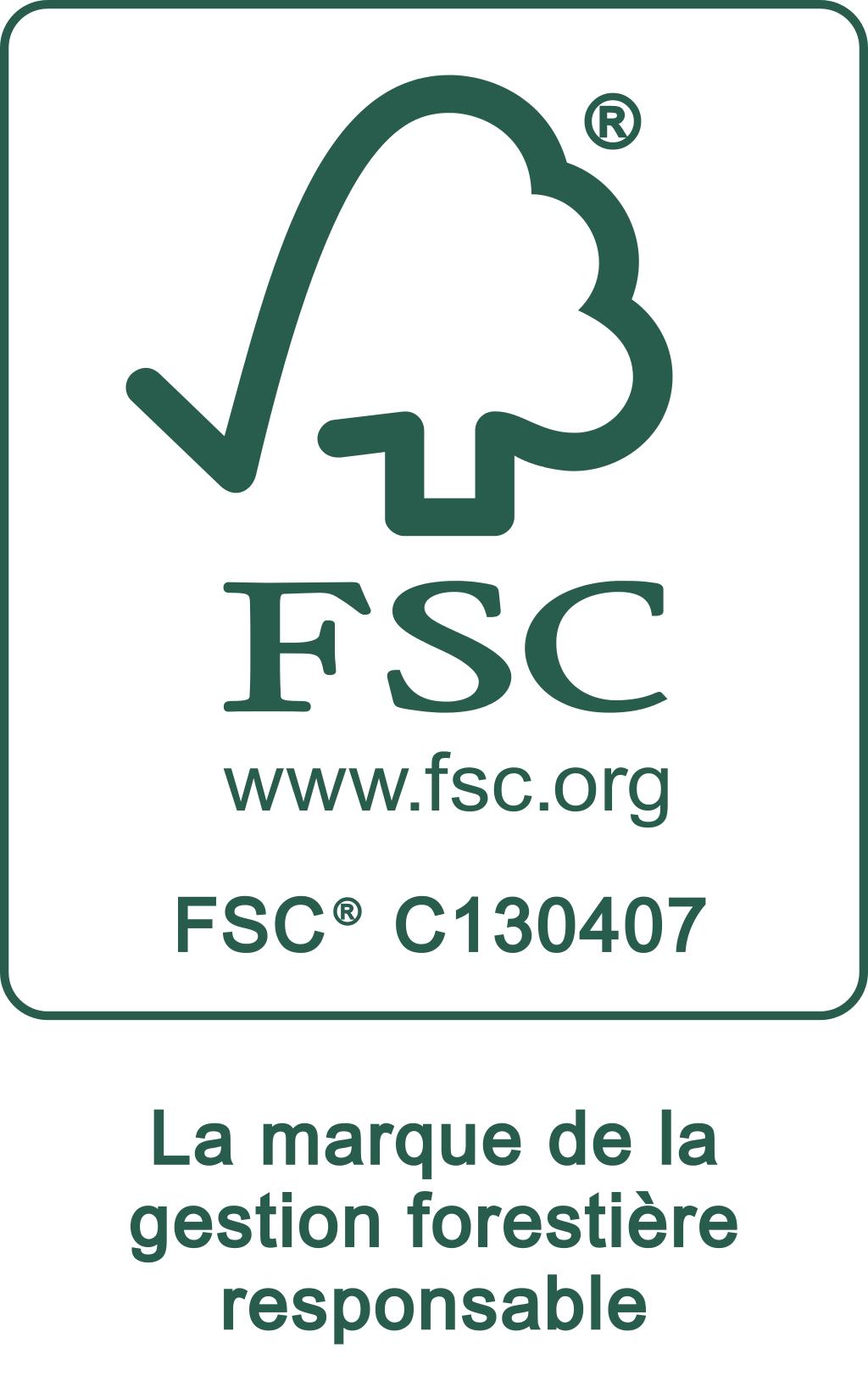 Certification FSC sur de nombreuses essences de bois