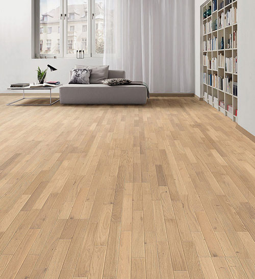 Lots Fin De Série Parquet - HARO532980 - Chene a l'anglaise 4v puro blanc terra brosse retro 3d haro parquet 4000 - certifié pefc 100% -