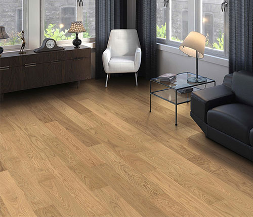 HARO PARQUET 4000 Planche large Prestige Chêne invisible Markant permaDur Rainure & languette 120x10mm (compatible avec sol rafraîchissant) - Certifié PEFC 70% - LOT DE 15.36M²