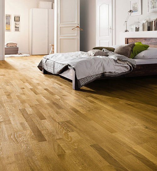 Parquet Contrecollé Flottant - HARO8524632 - Chene contrecolle trend verni permadur brosse 5g - serie 4000 - certifié pefc 70%