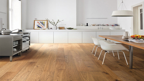 Parquet Flottant Chêne Huilé - HARO8529181 - Contrecolle haro chene fume markant - planche large scala- serie 4000- brosse 2v-naturalin + - certifié pefc 70%