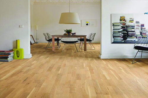 Parquet Flottant Chêne Huilé - HARO8530139 - Chene contrecolle a l'anglaise huile naturalin puro blanc caractere brosse-5g- serie 4000 - certifié pefc 70%