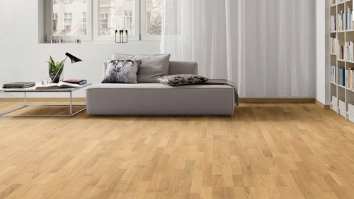 Parquet Contrecollé Flottant - HARO8535416 - Chene contrecolle a l'anglaise trend verni naturadur brosse -5g- serie 4000 - certifié pefc 70%