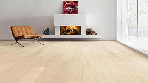 Parquet Flottant Chêne Huilé - HARO8535443 - Contrecolle haro- chene blanc sable markant-naturadur -5g- pl large - serie 4000- brosse 2v - certifié pefc 70%