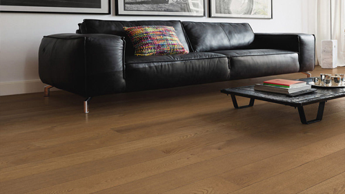 Parquet Flottant Chêne Huilé - HARO8535465 - Chene contrecolle naturadur fume markant brosse pl large 2v-5g - serie 4000 - certifié pefc 70%