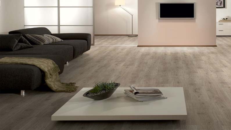 Krono standard superior plus - Parquet sol stratifie chene tendance gris gamme - superior standard plus - 1380mmx193mmx7mm - certifié pefc 70%