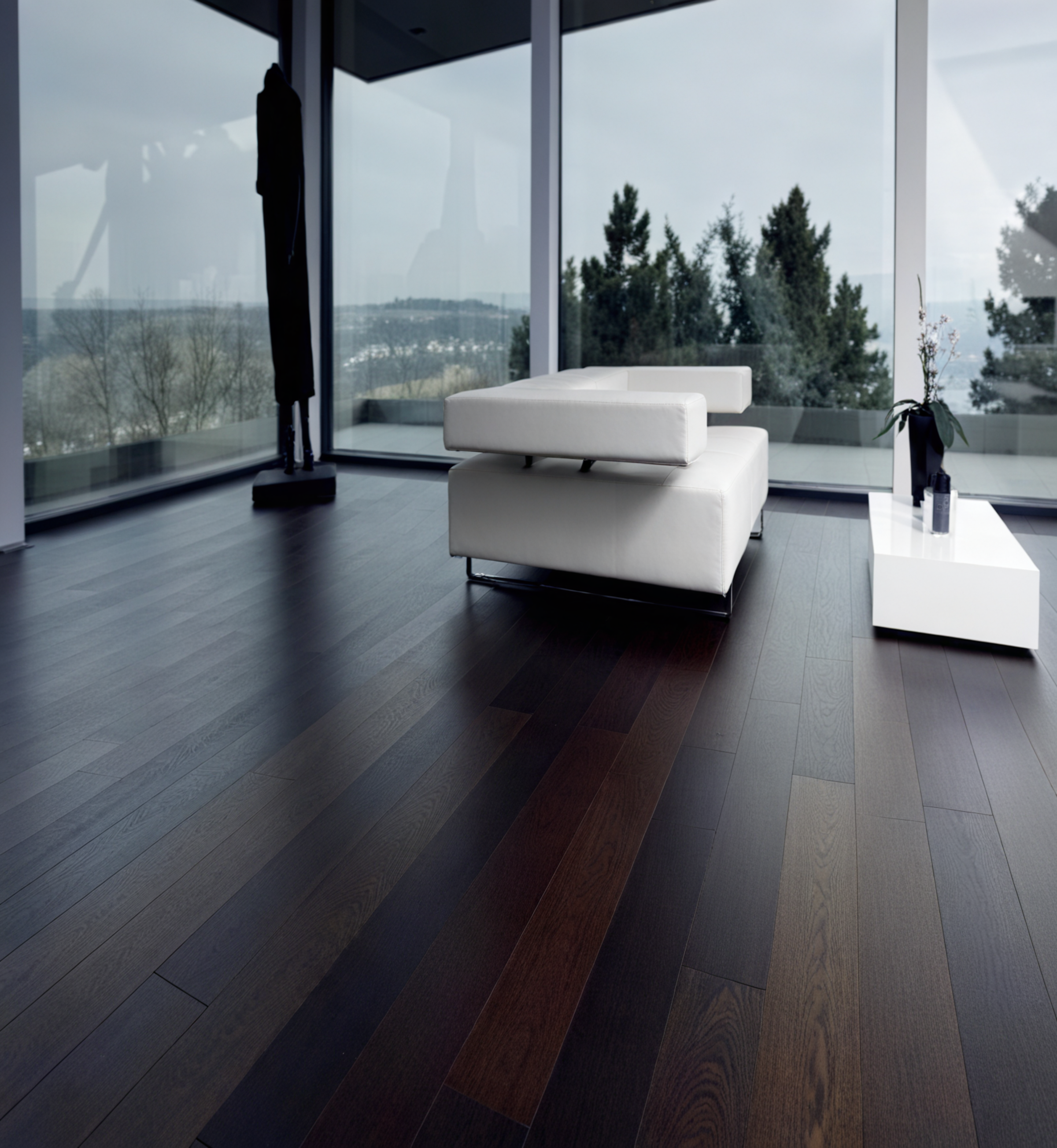 Parquet massif exotique verni - Wenge massif verni prestige 120x15mm (400-1200mm)