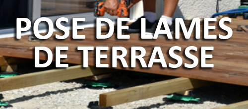 Savoir poser des lames de terrasses