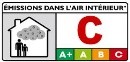 étiquettes « Émissions dans l’air intérieur COV » la catégorie C, peut être toxique