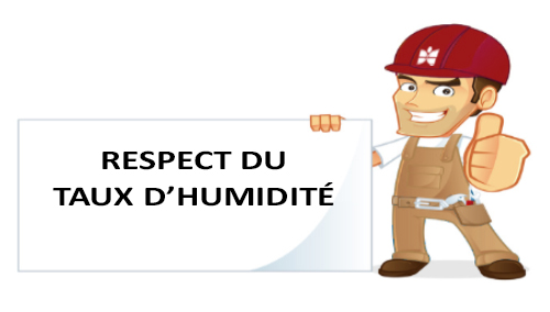 Respect du taux d'humidité pour poser son parquet