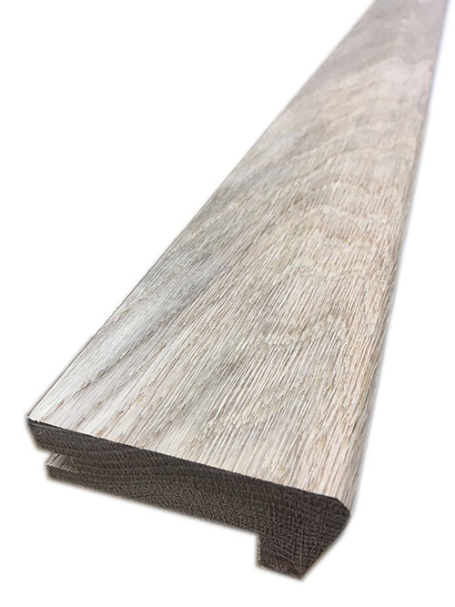 Barres De Seuil Alu Recouvert - NEZ163 - Nez de marche chene massif brut 35x70x2400 (pour parquet de 20mm)