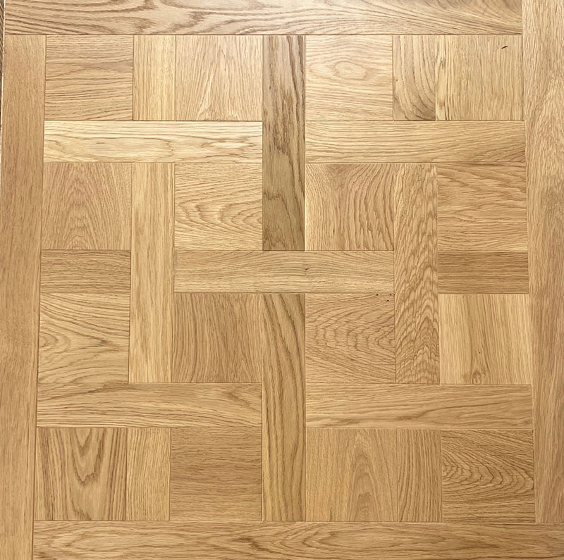 Dalles parquet versailles - Ch&ecirc;ne dalles versailles chantilly heritage verni pr bis 800x800x15mmx4mm de couche d'usure  certifi? fsc? 100%