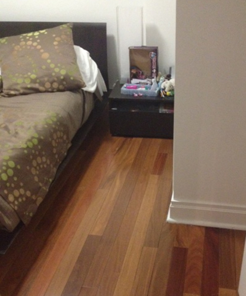 Parquet massif exotique verni Ipé - Ipe massif verni mat 90x15