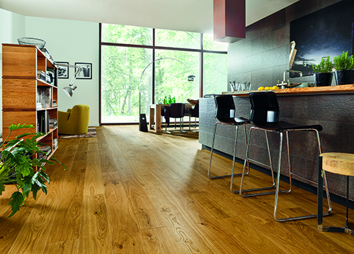 Lots Fin De Série Parquet - CHEN39122 - Chêne massif verni brossé country whisky 120x14 go-4 - certifié fsc 100 % lot de 25.92m²